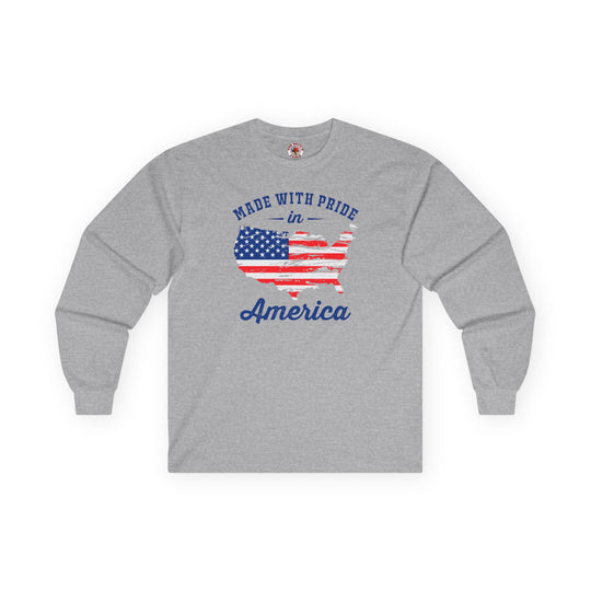 Made With Pride In America Long Sleeve Tee
