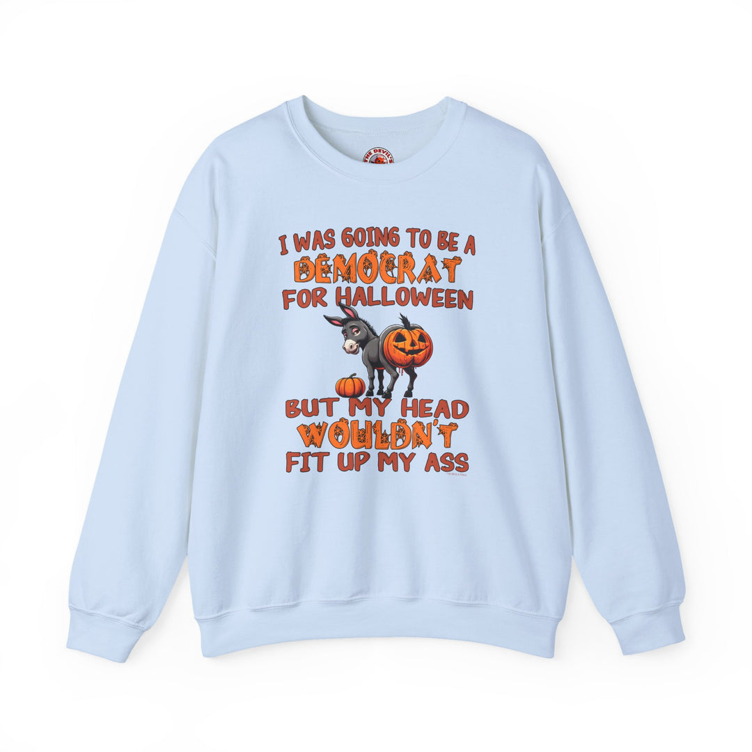 Democrat for Halloween Crewneck Sweatshirt