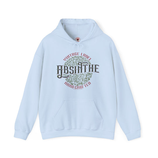 Vintage Label Absinthe Hooded Sweatshirt