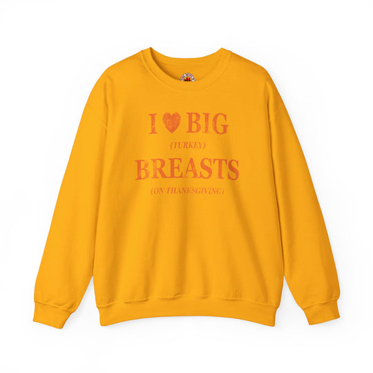 I Heart Big Breasts Crewneck Sweatshirt