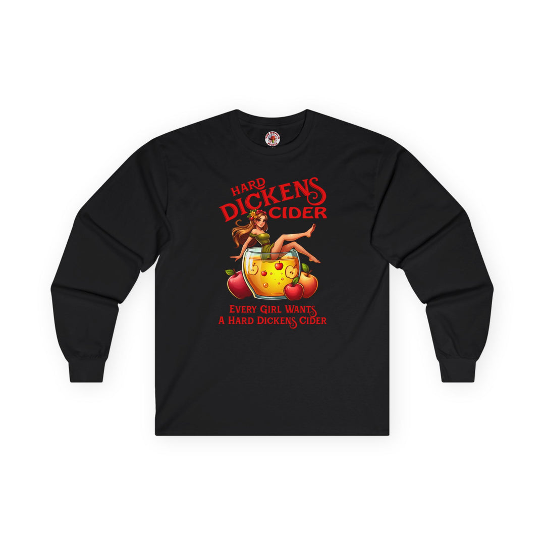 Hard Dickens Cider Long Sleeve Tee