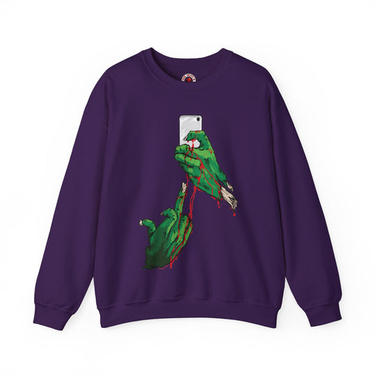 Selfie Monster Crewneck Sweatshirt