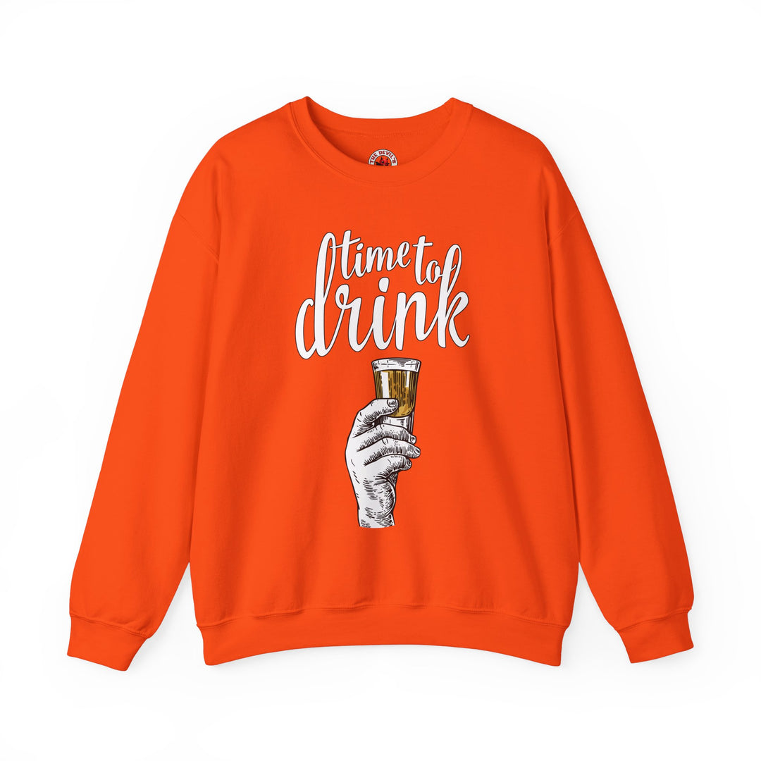 Time To Drink Crewneck Sweatshirt