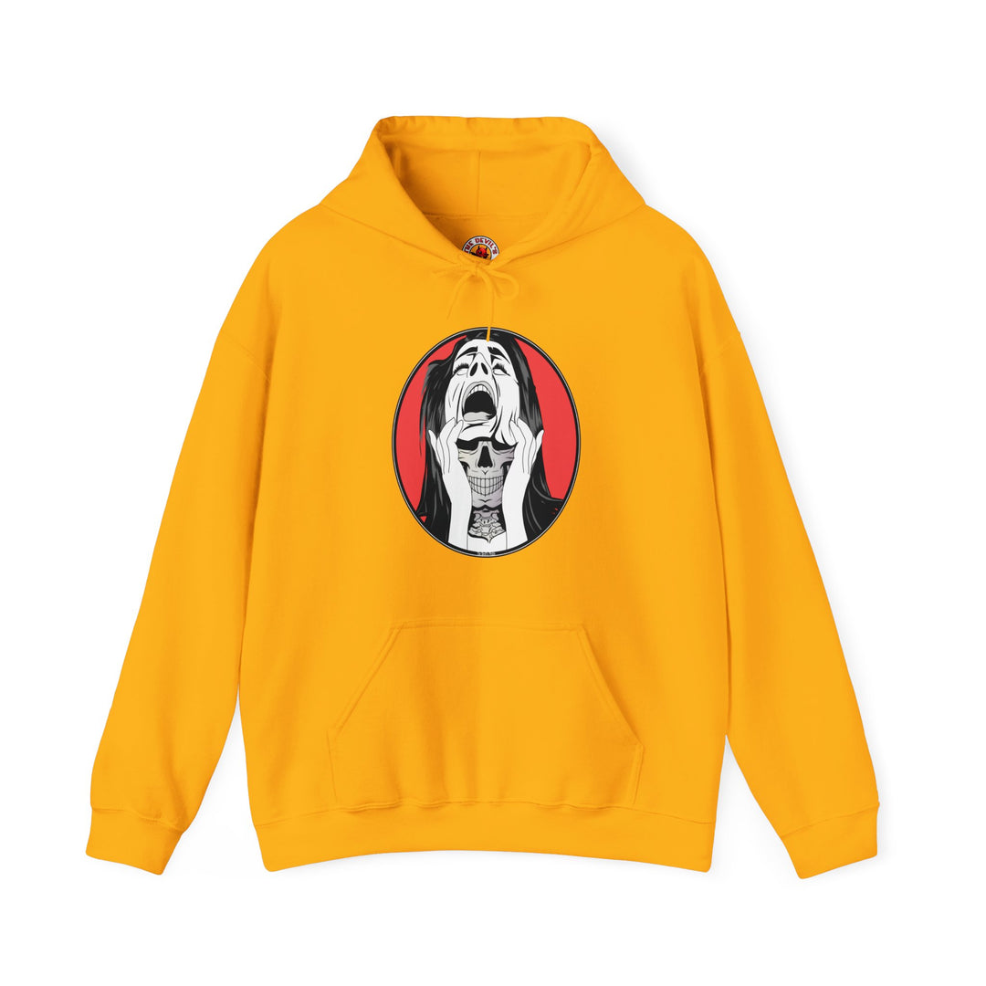 Skull Woman Hooded Sweatshirt