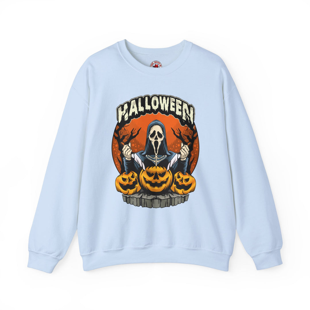 Screamer Killer Ghost Halloween Crewneck Sweatshirt