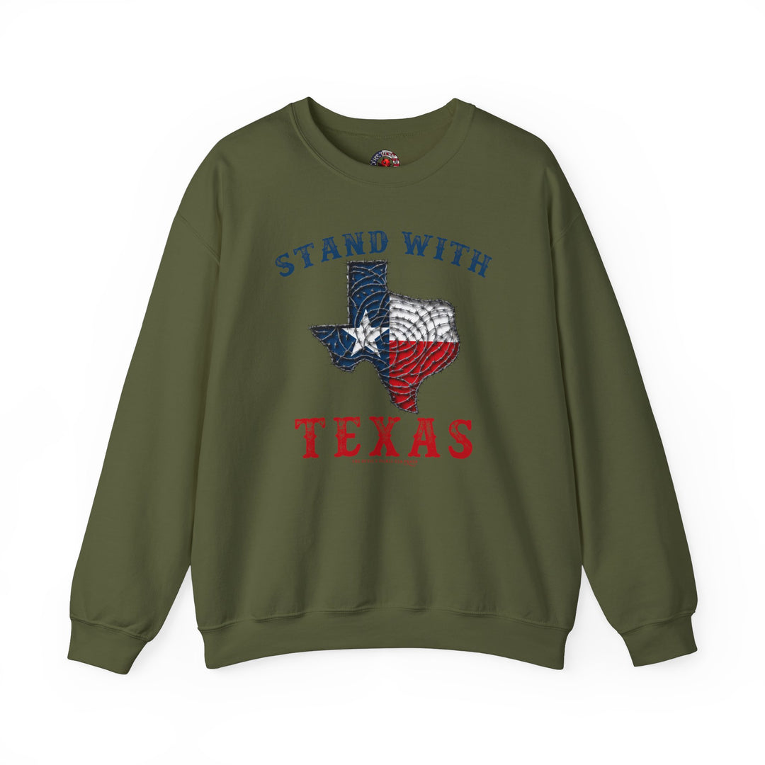 Stand With Texas Crewneck Sweatshirt