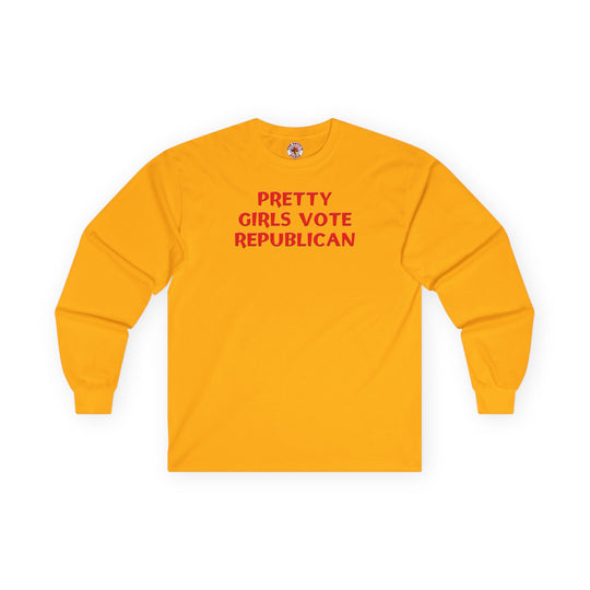 Pretty Girls Vote Republican Long Sleeve Tee