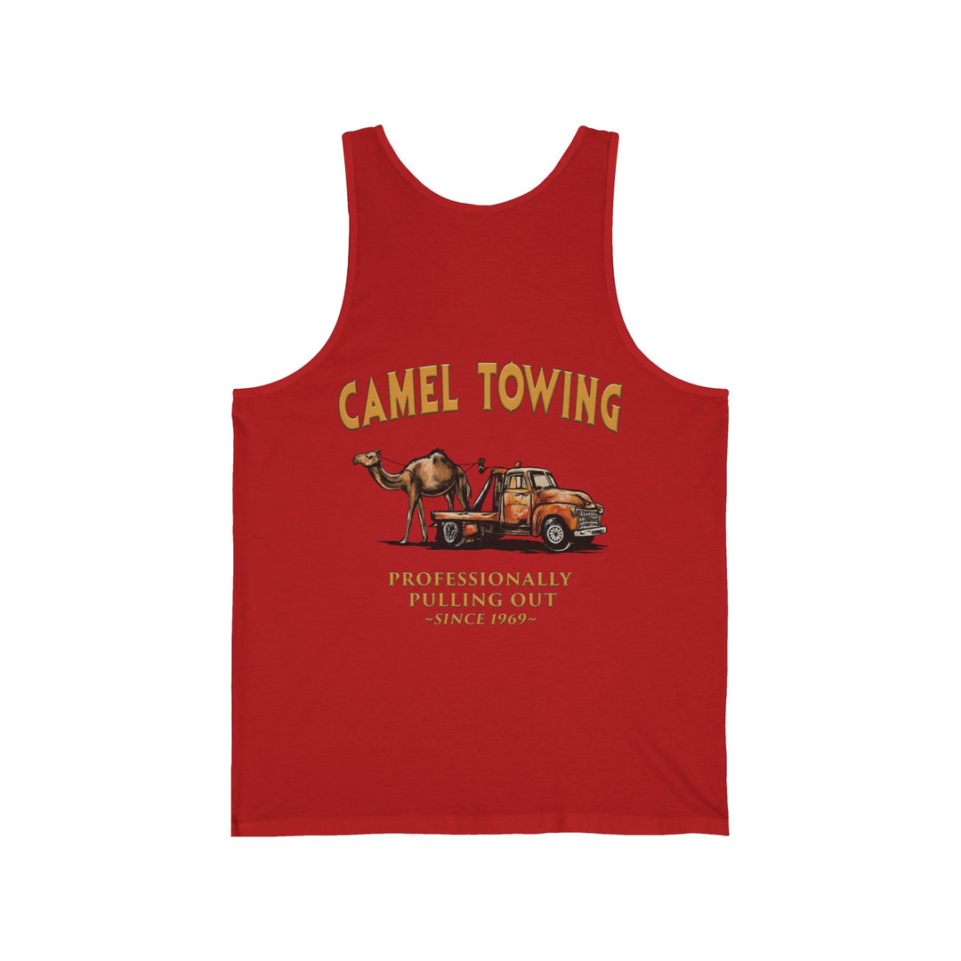Camel Towing Back Tank Top