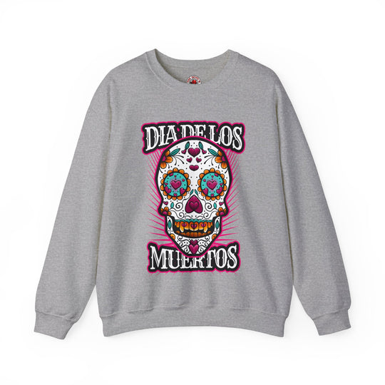 Dia De Los Muertos Skull Crewneck Sweatshirt