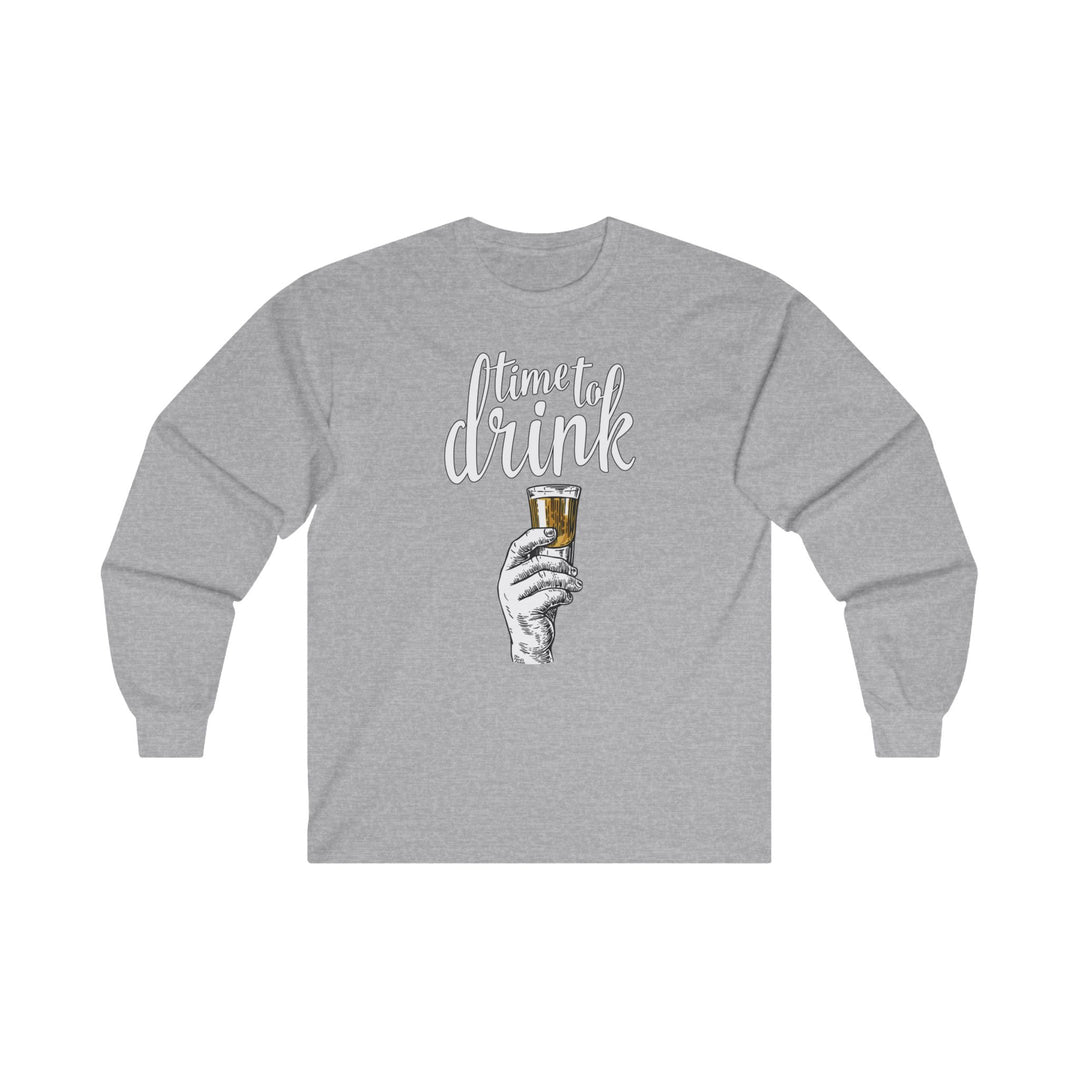 Time To Drink Long Sleeve Tee