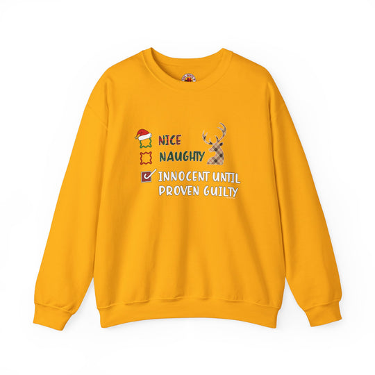 Innocent Until Proven Guilty Crewneck Sweatshirt