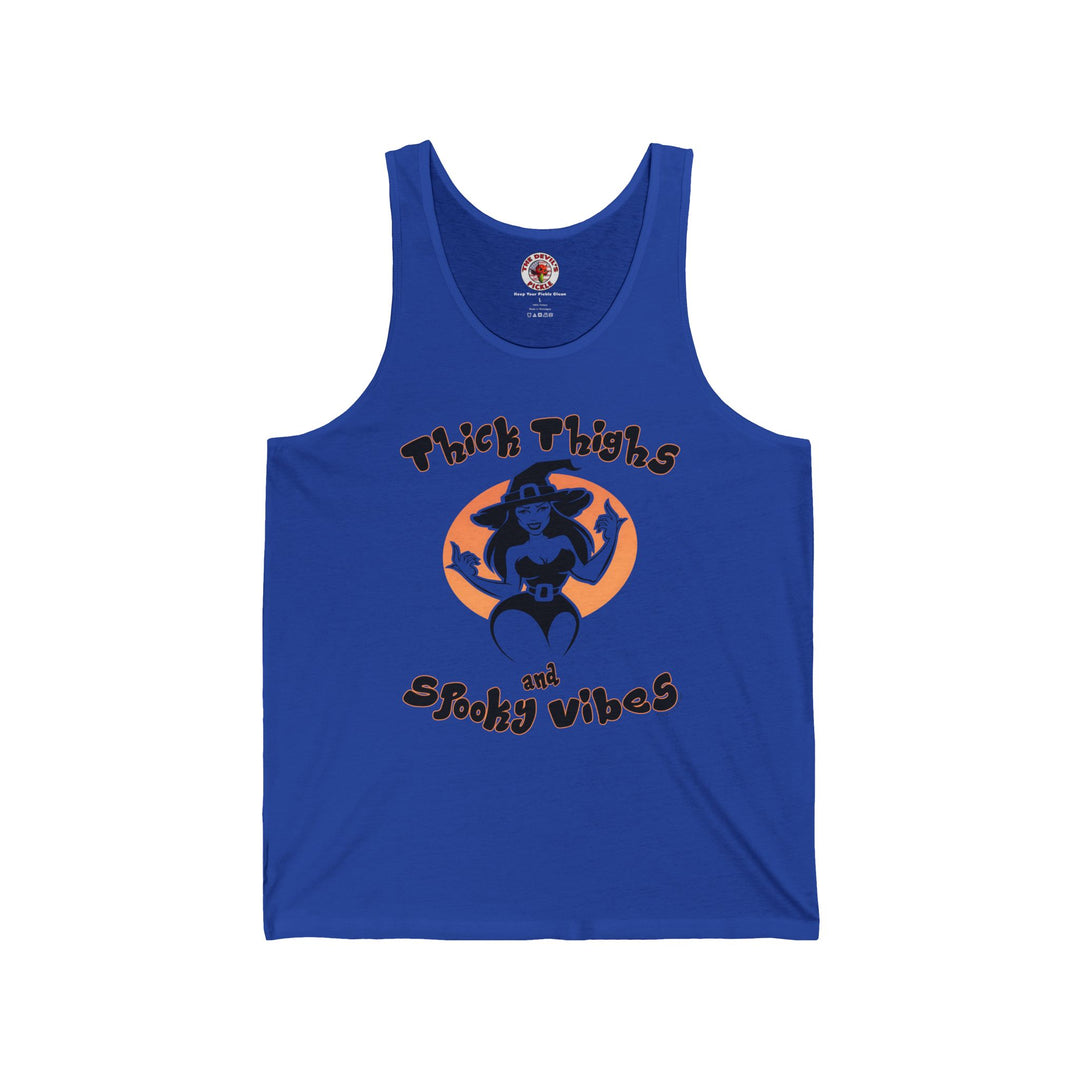 Thick Thighs and Spooky Vibes Tank Top