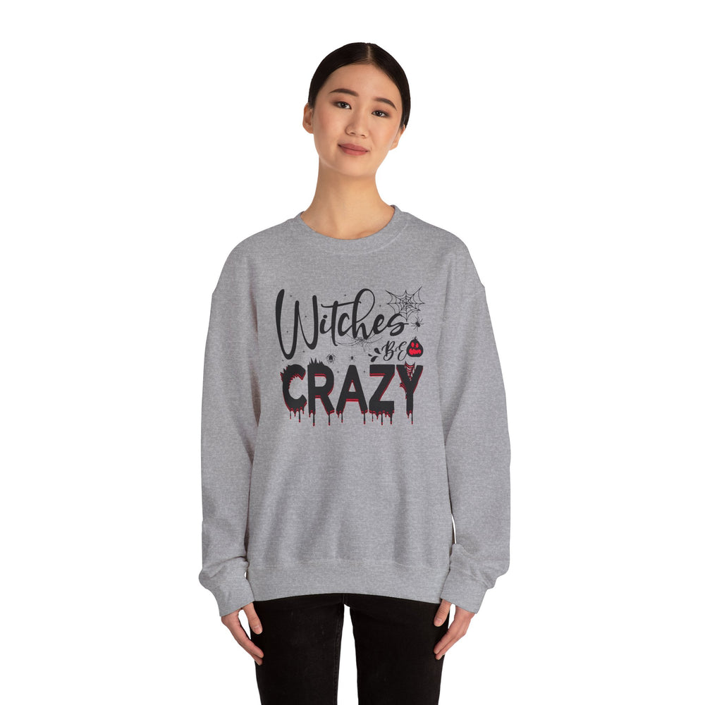 Witches Be Crazy Crewneck Sweatshirt