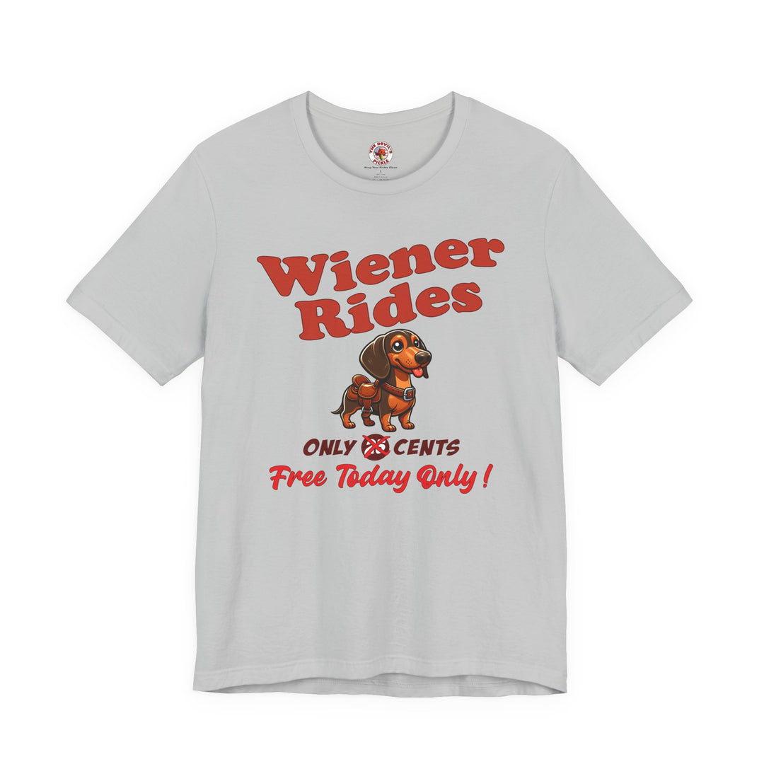 Free Wiener Rides T-Shirt