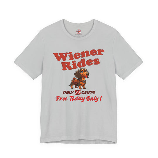 Free Wiener Rides T-Shirt