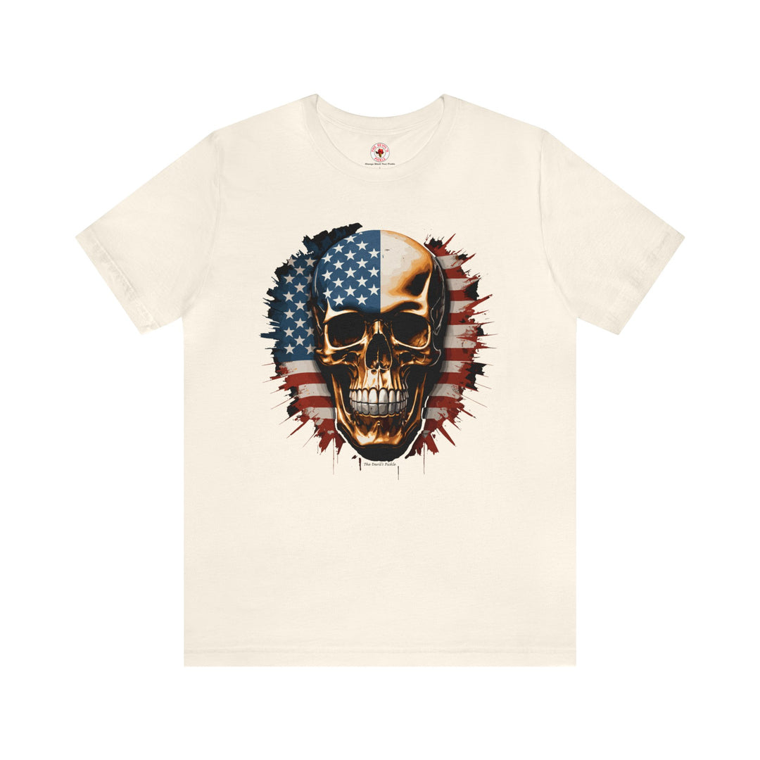 American Flag Skull T-Shirt