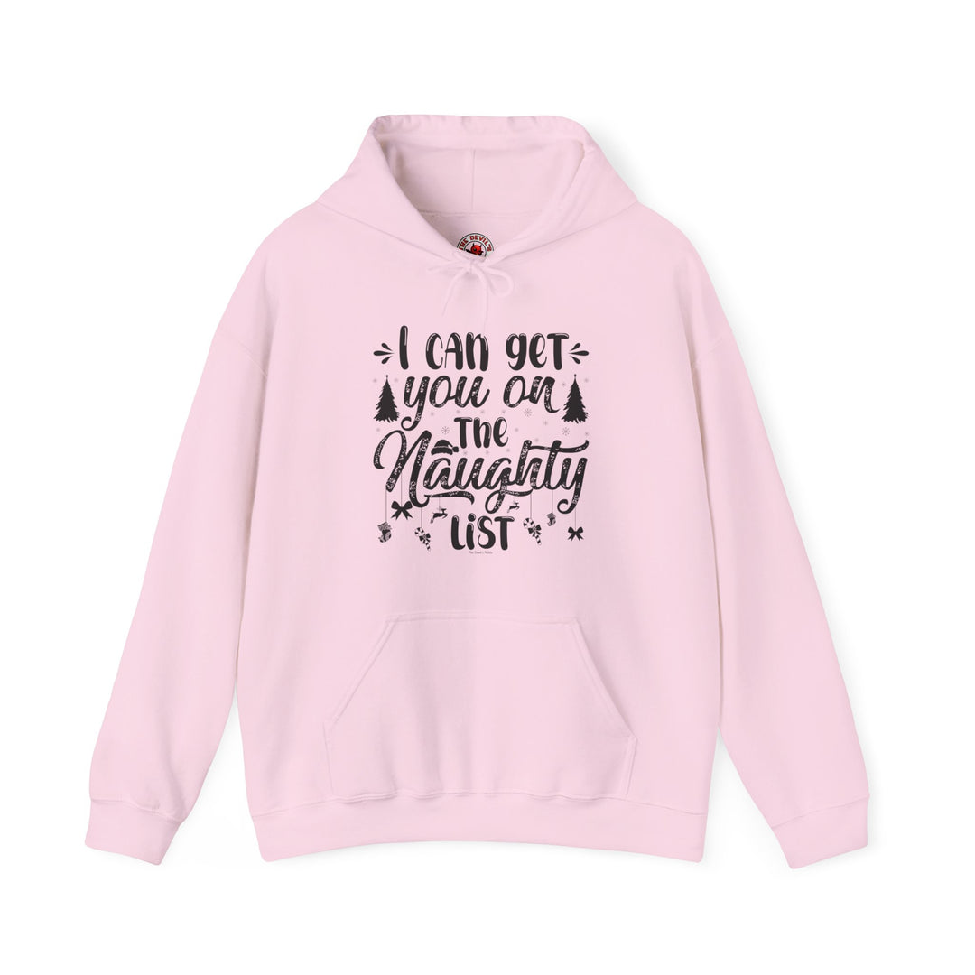 I Can Get You On The Naughty List Hooded Sweatshirt