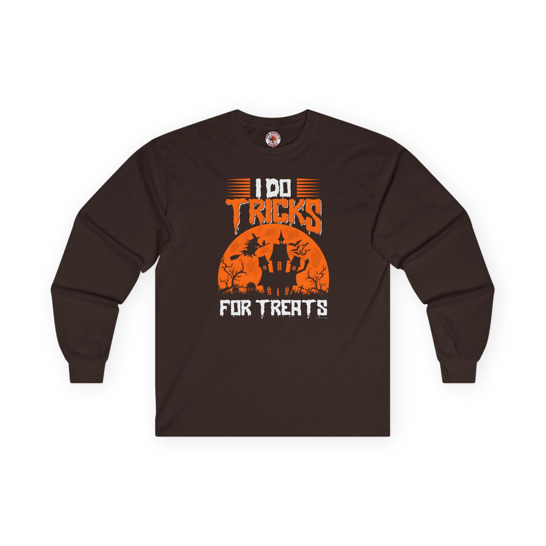 I Do Tricks For Treats Long Sleeve Tee