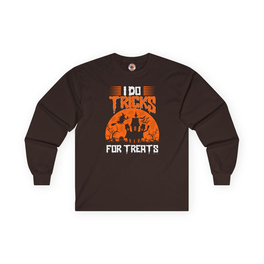 I Do Tricks For Treats Long Sleeve Tee