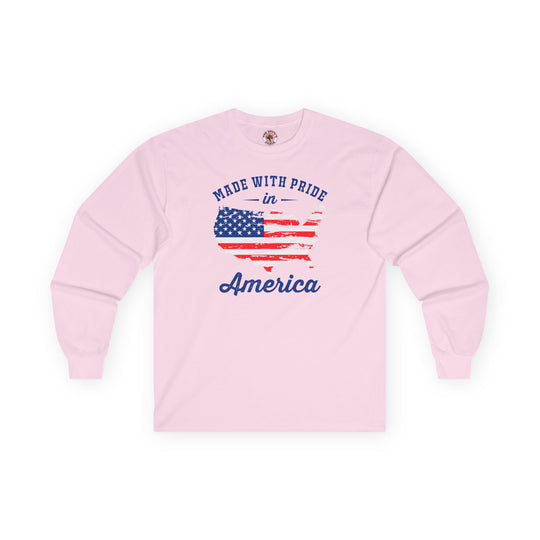 Made With Pride In America Long Sleeve Tee