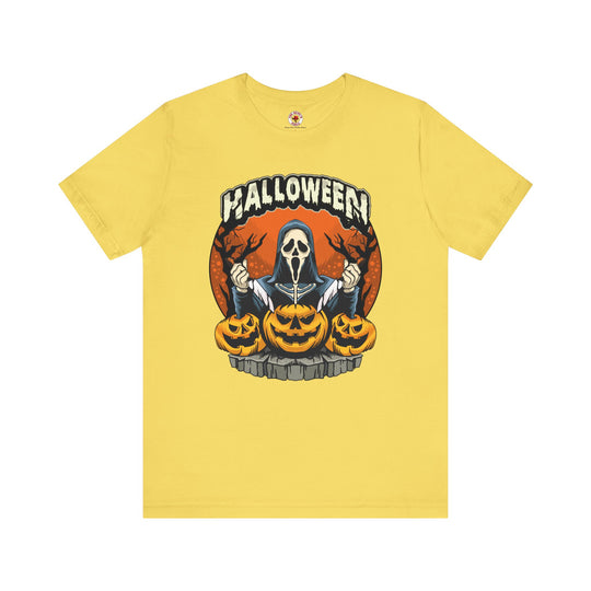 Screamer Killer Ghost Halloween T-Shirt