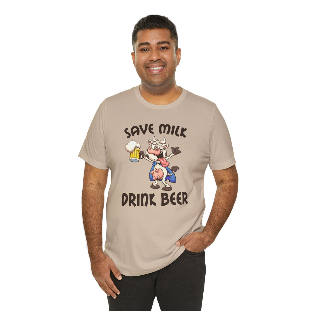 Save Milk Drink Beer T-Shirt