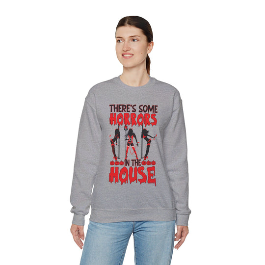 There's Some Horrors In The House Crewneck Sweatshirt