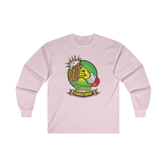 Merry Christmas Beer Long Sleeve Tee