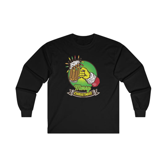 Merry Christmas Beer Long Sleeve Tee