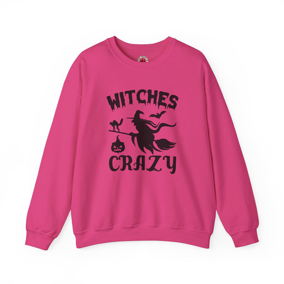 Witches Crazy Crewneck Sweatshirt