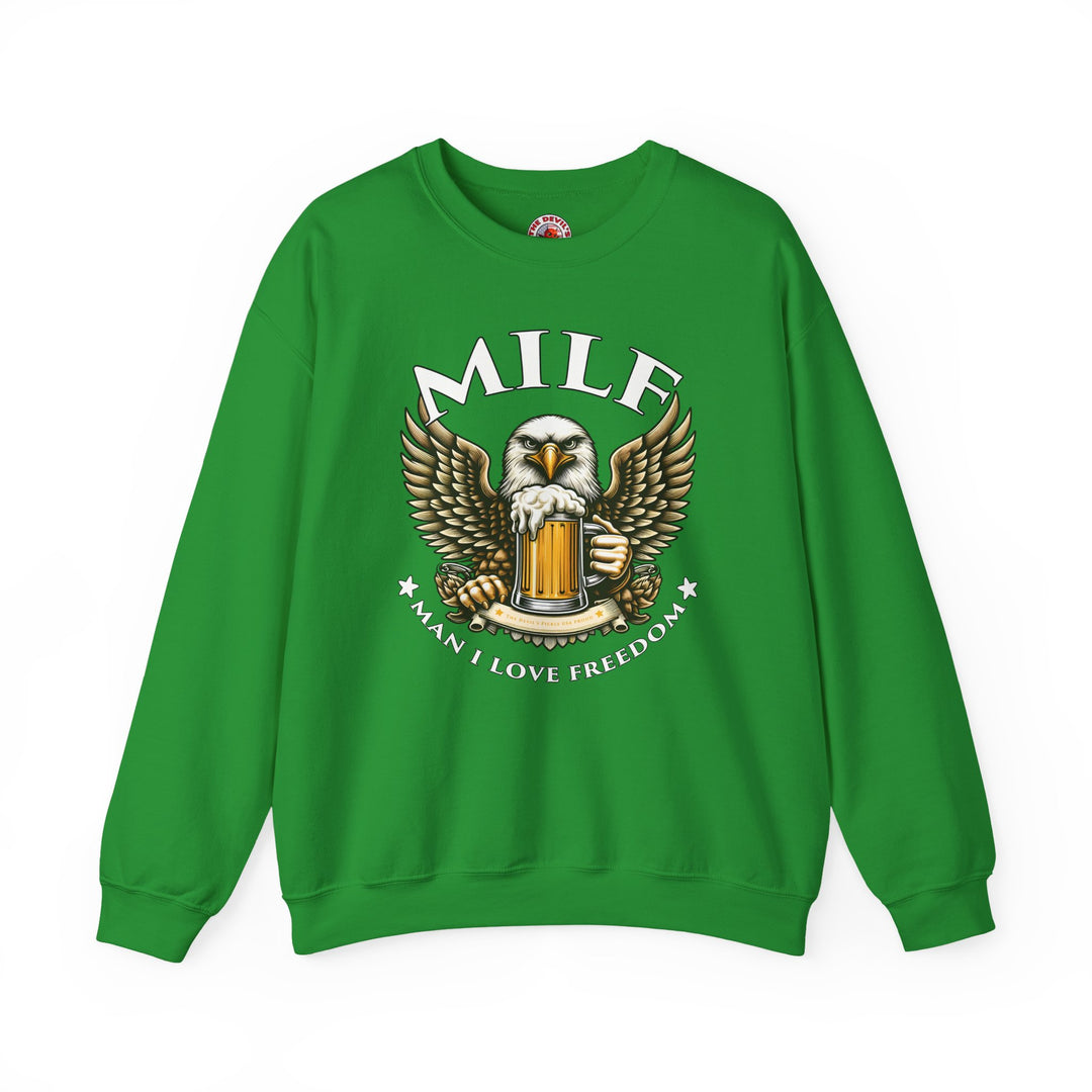 Man I Love Freedom Crewneck Sweatshirt