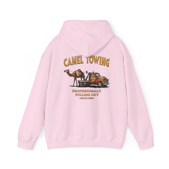 Camel Towing Back Hooded Sweatshirt