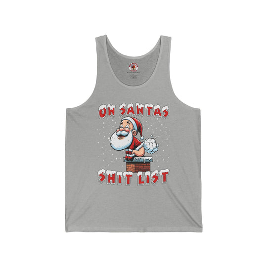 On Santa's Shit List Tank Top