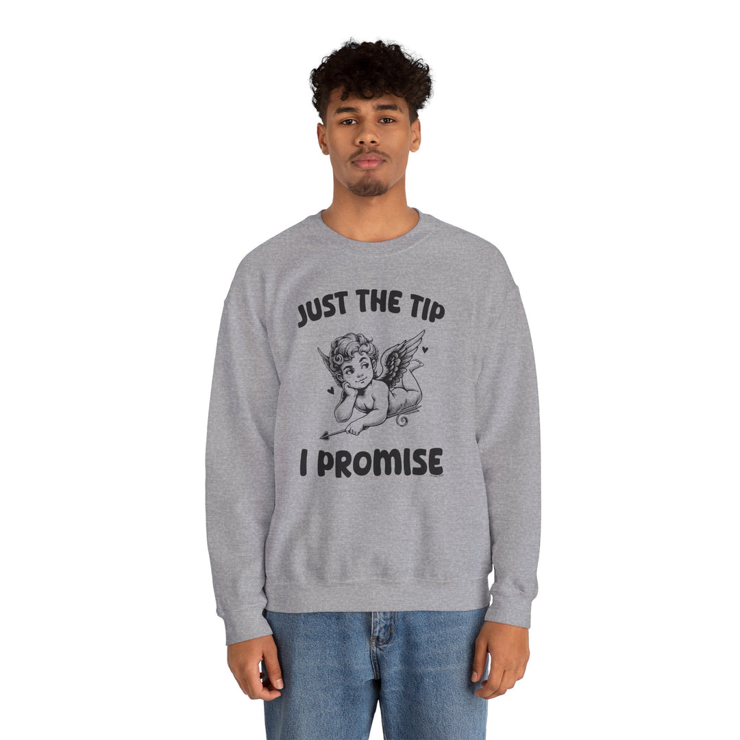 Just The Tip I Promise V-Day Crewneck Sweatshirt