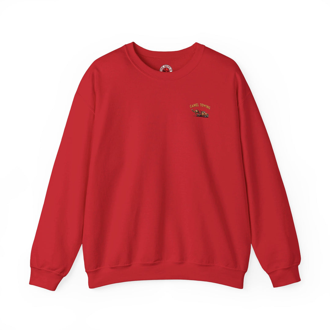 Camel Towing Back Crewneck Sweatshirt