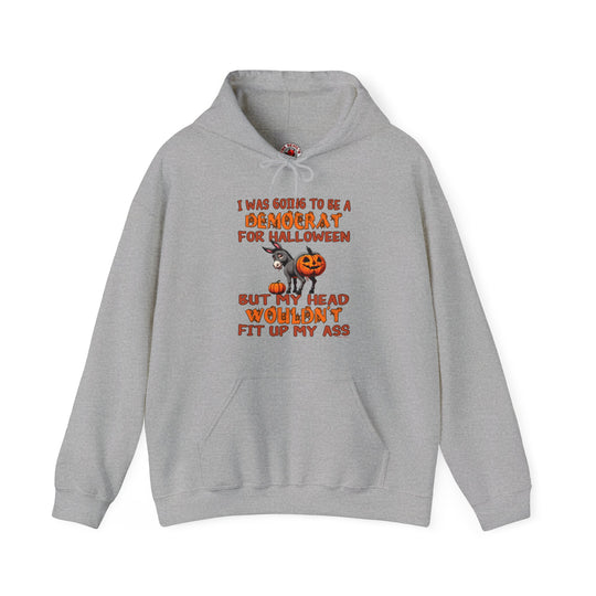 Democrat for Halloween Hooded Sweatshirt