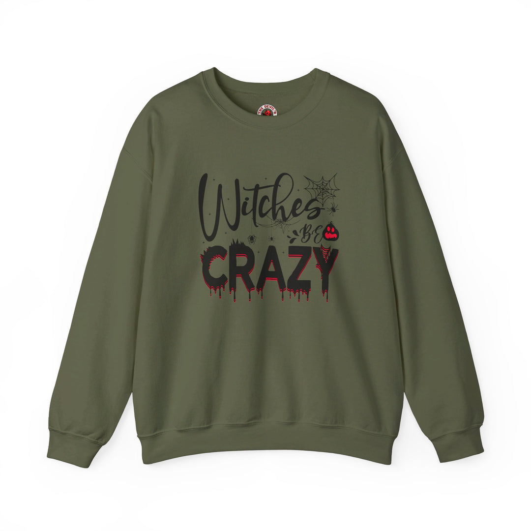 Witches Be Crazy Crewneck Sweatshirt