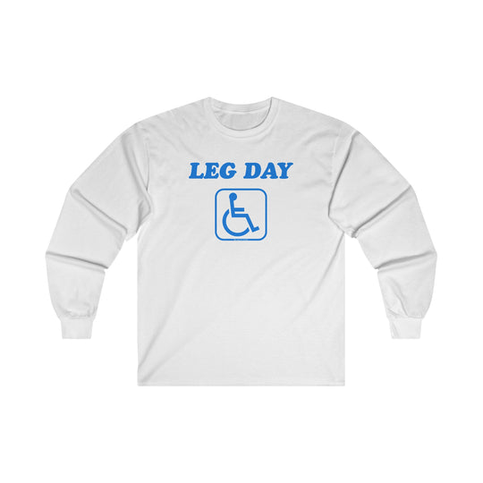 Leg Day Handicap Long Sleeve Tee