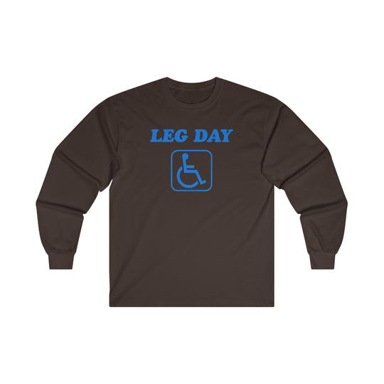 Leg Day Handicap Long Sleeve Tee