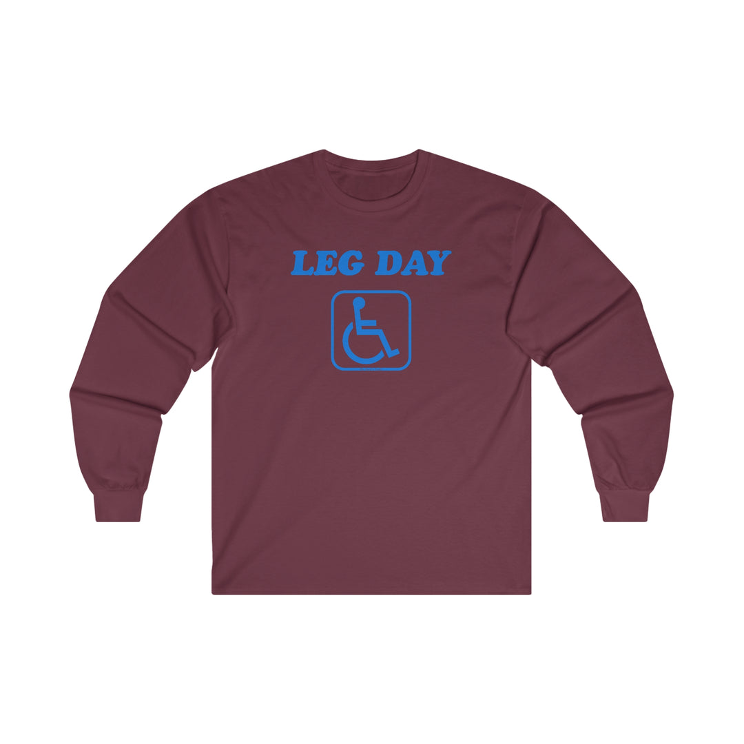 Leg Day Handicap Long Sleeve Tee