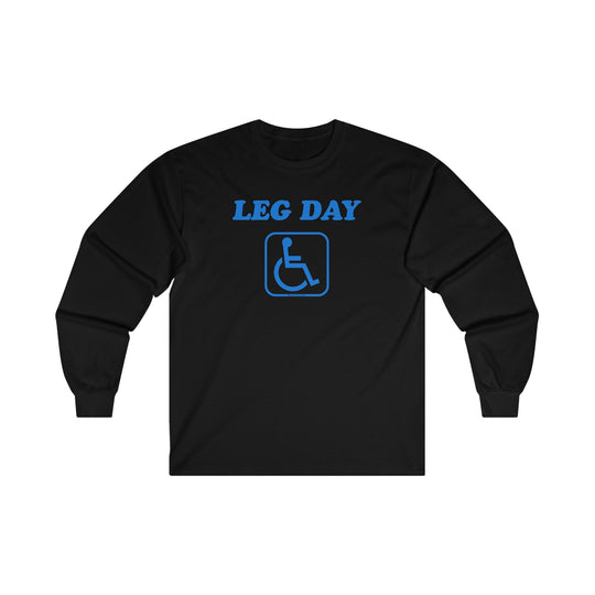 Leg Day Handicap Long Sleeve Tee