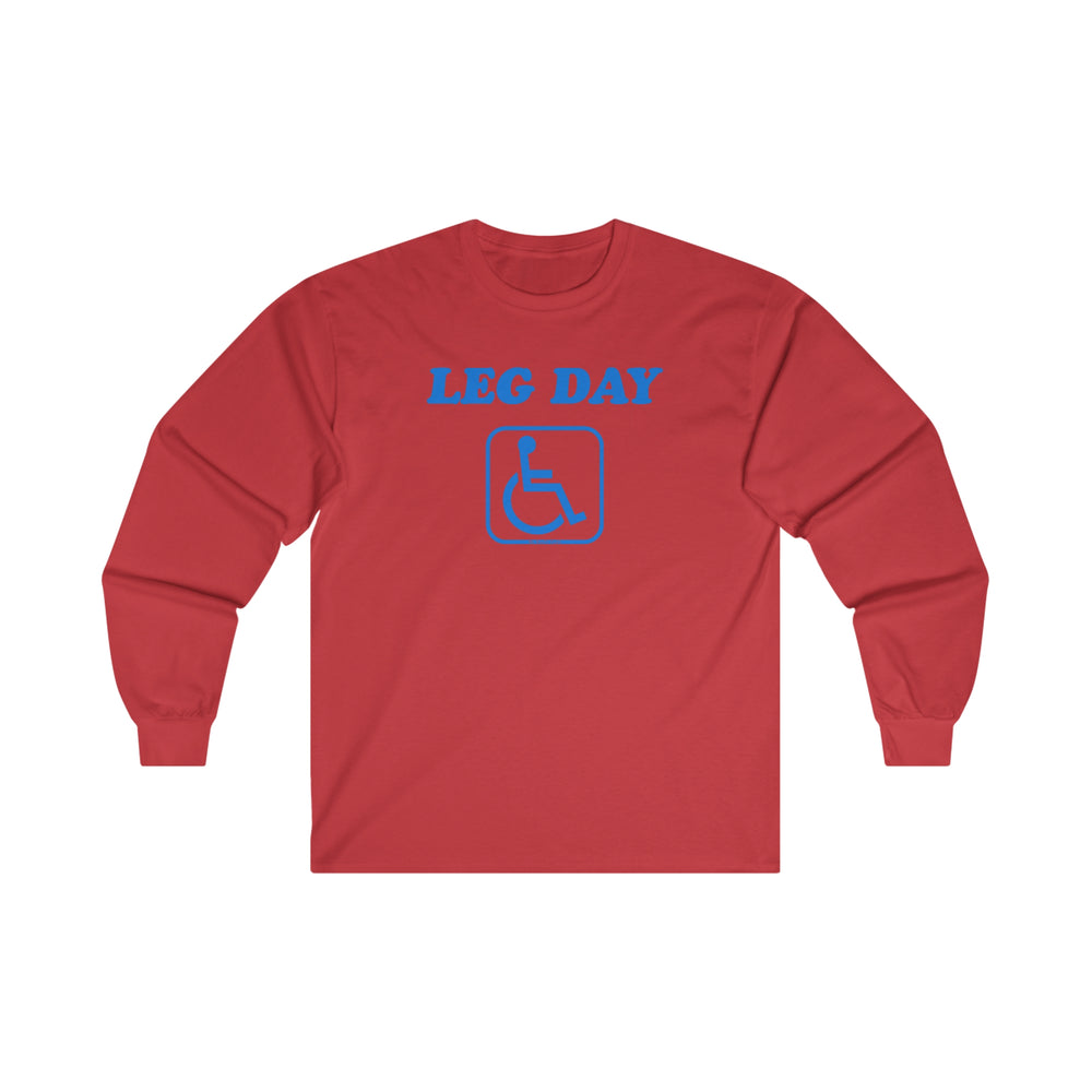 Leg Day Handicap Long Sleeve Tee