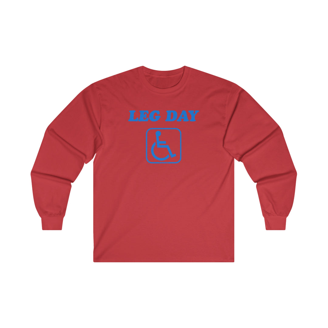 Leg Day Handicap Long Sleeve Tee