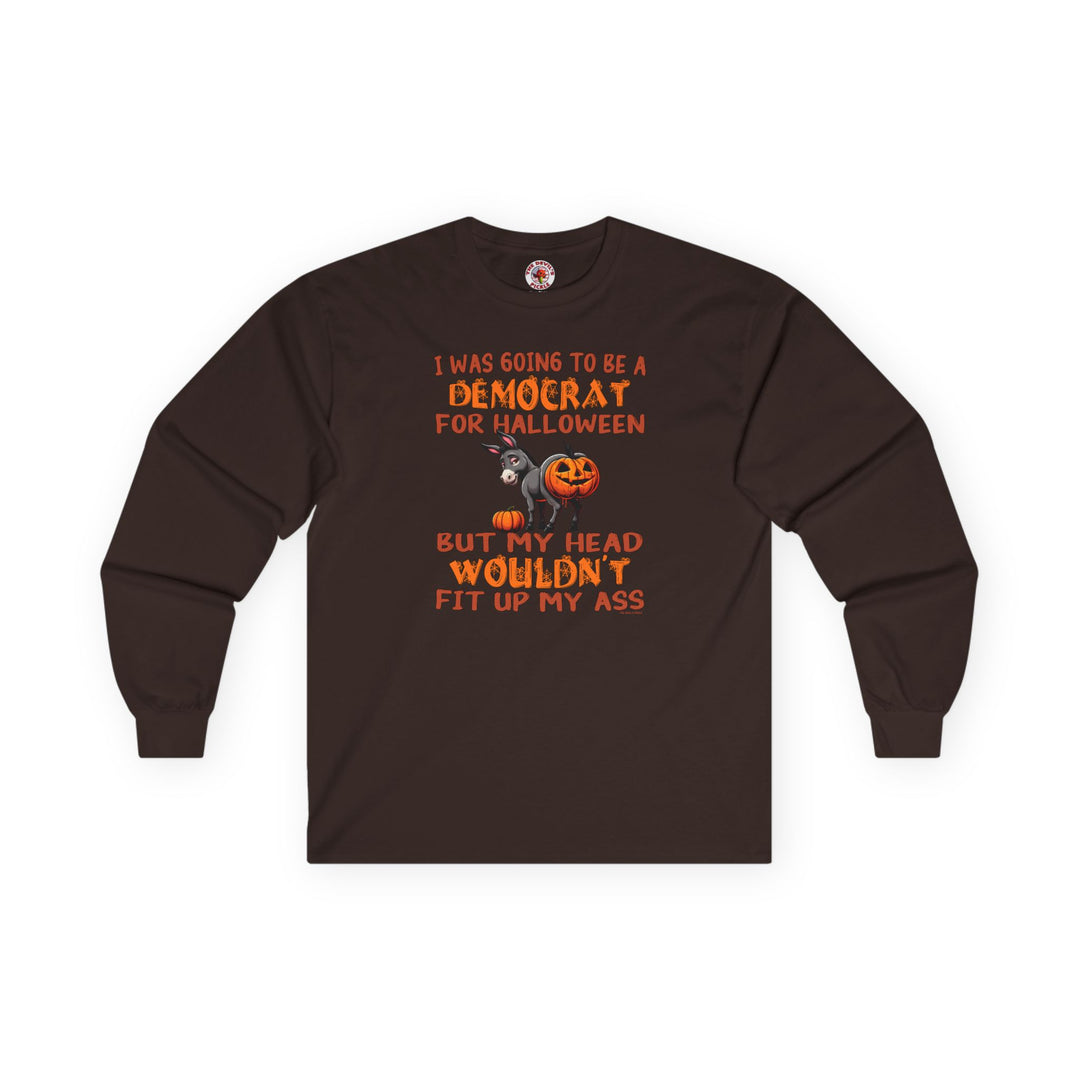 Democrat for Halloween Long Sleeve Tee