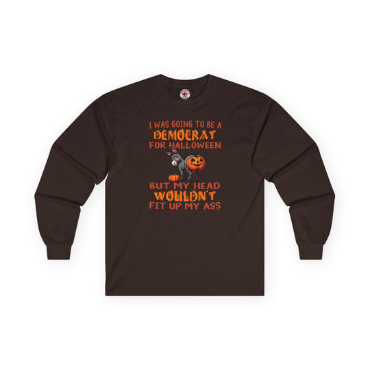 Democrat for Halloween Long Sleeve Tee