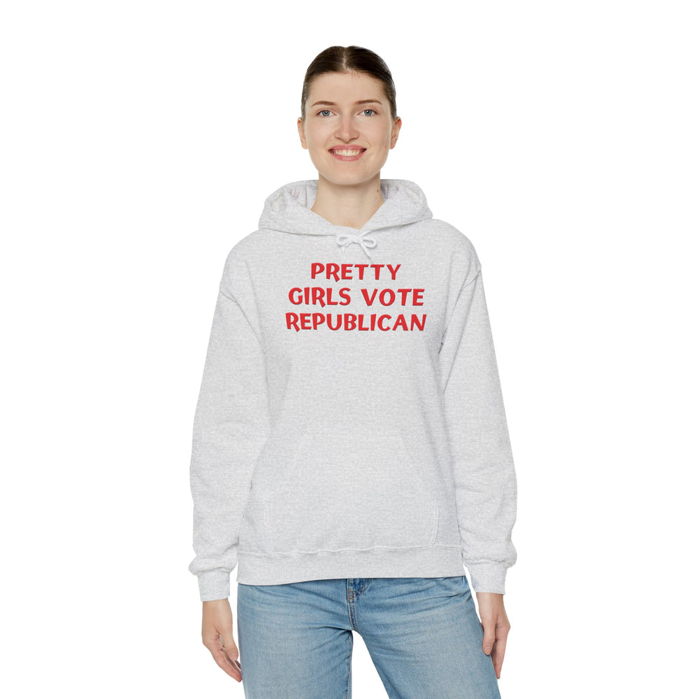 Pretty Girls Vote Republican Hooded Sweatshirt