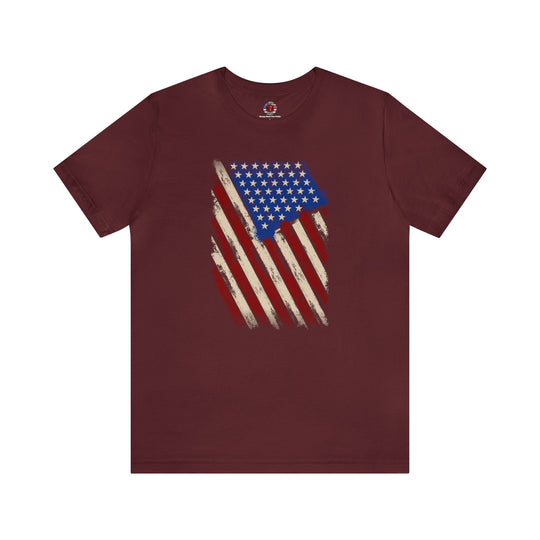 Distressed American Flag T-Shirt