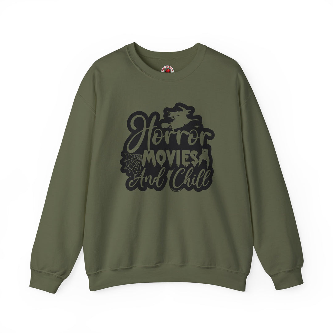 Horror Movies and Chill Crewneck Sweatshirt