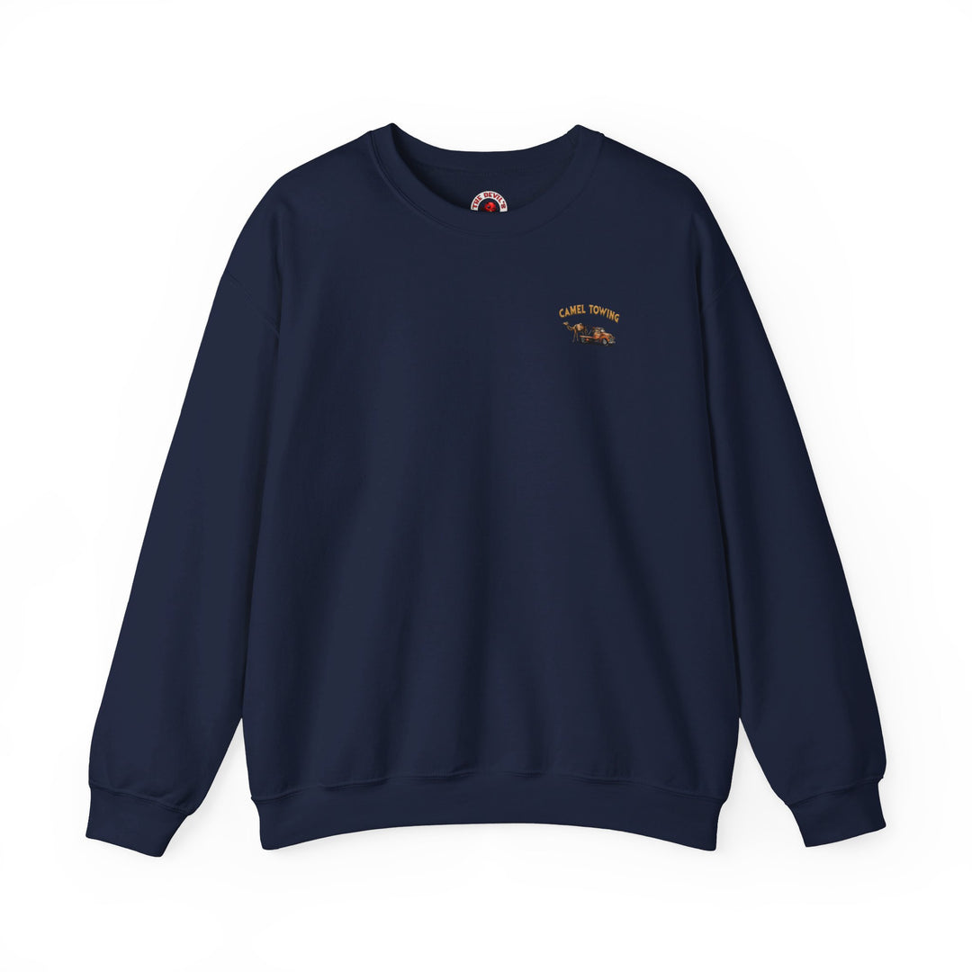 Camel Towing Back Crewneck Sweatshirt