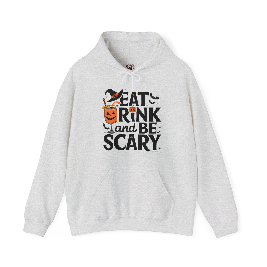 Eat Drink and Be Scary Hooded Sweatshirt